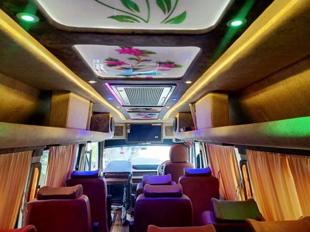 22 seater tempo traveller rent hyderabad