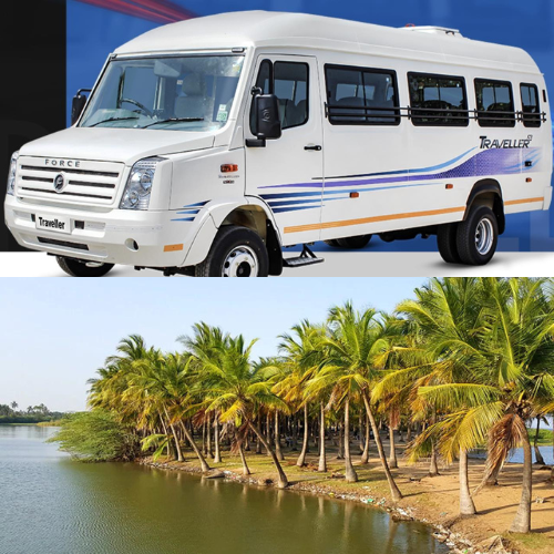 hyderabad to pondicherry tempo traveller